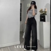 Quần Jeans Culottes ống suông rộng wash lưng cao - Ảnh tự chụp, chỉ 415.000₫ 5