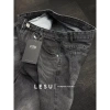 Quần Jeans Culottes ống suông rộng wash lưng cao - Ảnh tự chụp, chỉ 415.000₫ 9