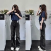 Quần Jeans Culottes Suông Dài ZR 6M - Trơn, Đa Dụng, Giá 375.000đ (Giảm 20%) 14