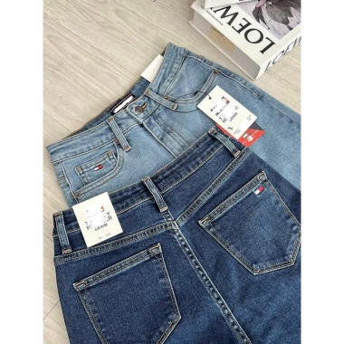 Quần Jeans Culottes Suông Trơn Không Wash Ảnh Tự Chụp Giá 365k Giảm Đến 73k 6