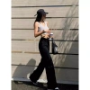 Quần Jeans Culottes Suông Trơn Thêu Tim ZR – Giá Ưu Đãi 395k, Phong Cách Năng Động 11