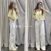 Quần Jeans Culottes Suông Trơn Thêu Tim ZR – Giá Ưu Đãi 395k, Phong Cách Năng Động 12