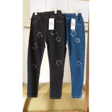 Quần jeans dài size đại bé gái 24-33kg, mềm mại, thời trang, giá ưu đãi 107.400₫ 4
