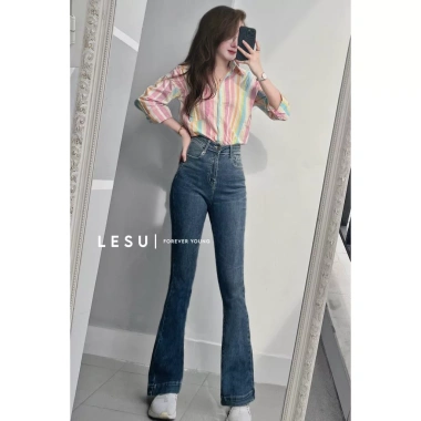 Quần Jeans Loe Trơn Dài Lai To TMH Ảnh Tự Chụp Giá 395.000 Giảm 20% 4 Quần Jeans Loe Trơn Dài Lai To TMH Ảnh Tự Chụp Giá 395.000 Giảm 20% 4