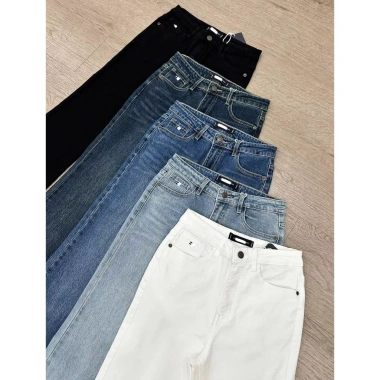 Quần Jeans Loe Trơn Dáng Dài Ảnh Tự Chụp - Giá Gốc 477.950, Giảm còn 395.000 VND