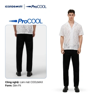 Quần jeans nam PROCOOL ICONDENIM slimfit công nghệ Coolmax mát lạnh, ôm vừa, mềm mịn - Giá giảm 664.000đ 3 Quần jeans nam PROCOOL ICONDENIM slimfit công nghệ Coolmax mát lạnh, ôm vừa, mềm mịn - Giá giảm 664.000đ 3