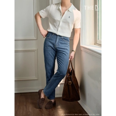 Quần Jeans nam THE D Regular Fit 90% Cotton Giá ưu đãi 899.000đ