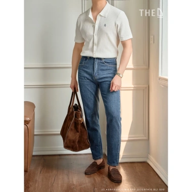 Quần Jeans nam THE D Regular Fit 90% Cotton Giá ưu đãi 899.000đ