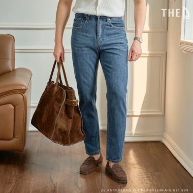 Quần Jeans nam THE D Regular Fit 90% Cotton Giá ưu đãi 899.000đ 3 Quần Jeans nam THE D Regular Fit 90% Cotton Giá ưu đãi 899.000đ 3