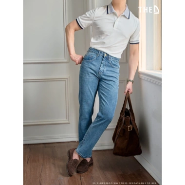 Quần Jeans nam THE D Regular Fit 90% Cotton Giá ưu đãi 899.000đ