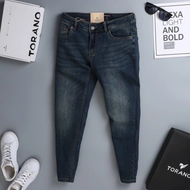 Quần Jeans nam TORANO Slim Co giãn không bai xù, bền màu, trẻ trung - 699.000đ