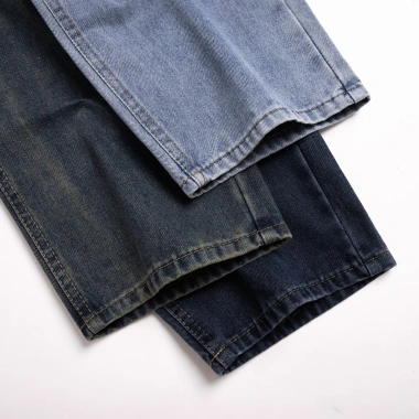 Quần Jeans nam Wash cao cấp LADOS 24.199 form suông, jean dày đứng form, chính hãng - 253.000₫