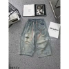 Quần Jeans Ngố Xuông Rách Hàng QC Giá Rẻ 250k - Phong Cách Streetwear Đậm Chất 4