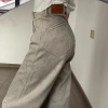 Quần Jeans Nữ Dáng Thẳng Rộng Màu Xám Nhạt - Giá 105.840, Thời Trang Mùa Hè 6