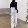 Quần Jeans Nữ Ống Rộng Màu Trắng Siêu Hot - Form Chuẩn Giá Bán Sỉ 139k 5