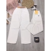 Quần Jeans Nữ Ống Rộng Màu Trắng Siêu Hot - Form Chuẩn Giá Bán Sỉ 139k 8