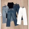 Quần Jeans Ống Đứng 9 Tấc Lai To TM - Trơn, Ảnh Tự Chụp, Giá Chỉ 370.000 VNĐ