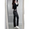 Quần Jeans Ống Đứng Trơn 9 Tấc - Ảnh Tự Chụp Giá Giảm 370,000 VND, Thon Gọn 3