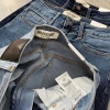Quần Jeans ống đứng trơn 92-95cm - Đường may chắc, phong cách, chỉ 360.000đ 3