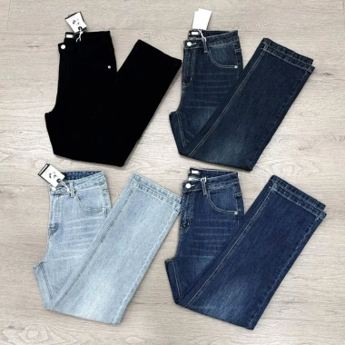 Quần Jeans Ống Đứng Trơn Wash PL - Ảnh Tự Chụp Giá Ưu Đãi 370k, Chất Lượng Cao 9