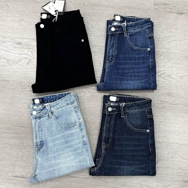 Quần Jeans Ống Đứng Trơn Wash PL - Ảnh Tự Chụp Giá Ưu Đãi 370k, Chất Lượng Cao 10