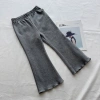 Quần Jeans Ống Loe Bé Gái Dáng Ôm Vải Bò Mềm Mịn Co Giãn Nhẹ Kids Giá 108k 6