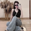 Quần Jeans Ống Rộng Thêu Nổi Hàng Quảng Châu - Hot Trend Giá 330k