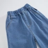 Quần Jeans Ống Suông Bé Gái Lưng Thun Gấu Phối Ren Vải Bò Mềm Mịn Giá 202.000đ 5