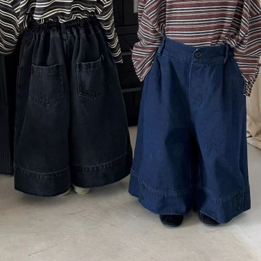 Quần jeans rộng mát mẻ mùa thu trẻ em Hàn Quốc Phong cách mới giảm giá sốc 20% 7 Quần jeans rộng mát mẻ mùa thu trẻ em Hàn Quốc Phong cách mới giảm giá sốc 20% 7