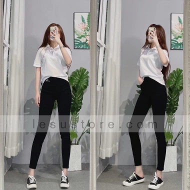 Quần Jeans Skinny Đen 9 Tấc Dài - Giá Giảm 360k, Phong Cách Tự Tin