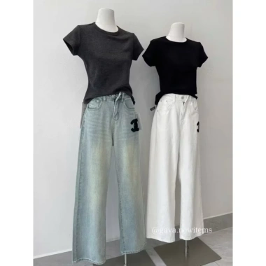 Quần Jeans Suông Thêu X Đen QJSTXD Giá 400k - Giảm Giá, Độ Bền và Phong Cách