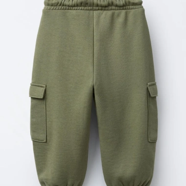 Quần jogger bé trai BabyloveG QN008 nỉ thu đông, túi hộp, co giãn nhẹ, giảm giá