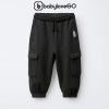 Quần jogger bé trai BabyloveGO nỉ thu đông giãn nhẹ, túi hộp, 1-10 tuổi, 179.000đ 8