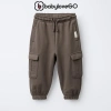 Quần jogger bé trai BabyloveGO nỉ thu đông giãn nhẹ, túi hộp, 1-10 tuổi, 179.000đ 9