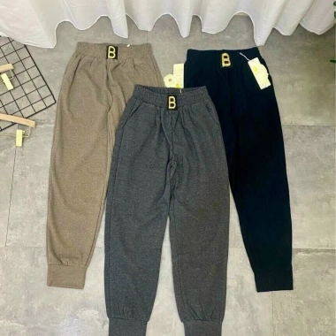 Quần jogger bo gấu unisex logo chữ B - Hàng Quảng Châu cao cấp, chỉ 114.000 dong 8