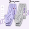 Quần jogger dài thu đông bé gái BabyloveGO BST Disney 2.026, thun co giãn thoải mái, giá 109.000đ 4