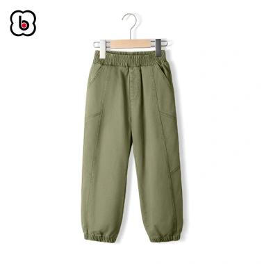 Quần jogger kaki bé trai ống rộng Hàn Quốc BabyloveGO KK04 giá 145.000