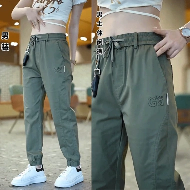 Quần jogger kaki dáng thể thao mềm, unisex nam nữ tập thể dục 158.120₫