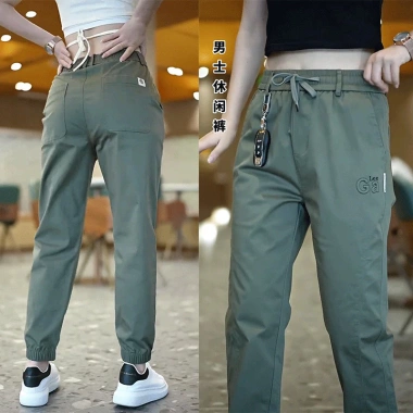 Quần jogger kaki dáng thể thao mềm, unisex nam nữ tập thể dục 158.120₫