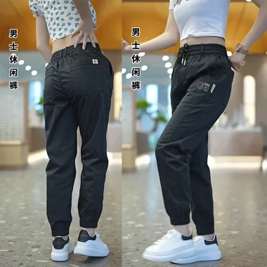 Quần jogger kaki dáng thể thao mềm, unisex nam nữ tập thể dục 158.120₫