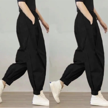 Quần jogger kaki nam‑nữ dáng thể thao, chất mềm basic, giảm giá 20% chỉ 122.200₫