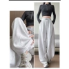 Quần Jogger Nỉ Ống Rộng Nữ Unisex, Mềm Không Bai Xù, Streetwear Hàn Quốc