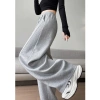 Quần Jogger Nỉ Ống Rộng Nữ Unisex, Mềm Không Bai Xù, Streetwear Hàn Quốc 3