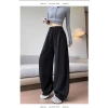 Quần Jogger Nỉ Ống Rộng Nữ Unisex, Mềm Không Bai Xù, Streetwear Hàn Quốc 9