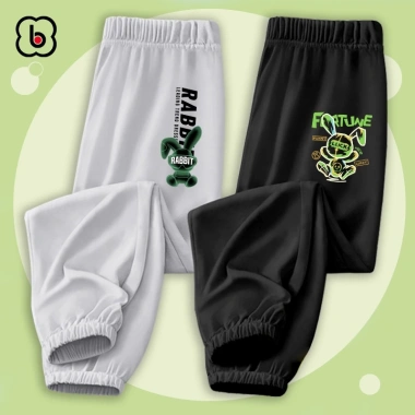 Quần jogger thun cotton co giãn bé trai BabyloveGO 2.026 - Thu Đông giảm giá 109k