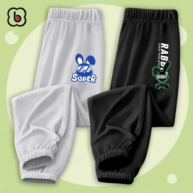 Quần jogger thun cotton co giãn bé trai BabyloveGO 2.026 - Thu Đông giảm giá 109k