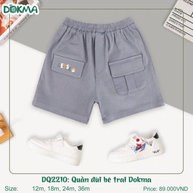 Quần Kaki Bé Trai và Bé Gái Dokma DQ2.182-2.210 9-13kg 9-36M Giá Chỉ 75.000 2