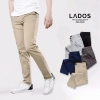 Quần kaki dài nam LADOS slimfit co giãn nhẹ, dáng Âu sang trọng - Giá 275k