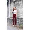 Quần kaki dài nữ lưng thun 10 tấc - công sở, tiệc, thời trang đẹp, chỉ 169k 6