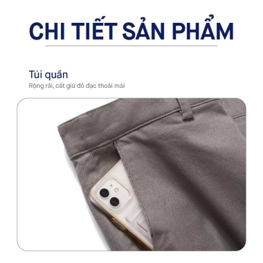 Quần Kaki Nam ICONDENIM Ống Ôm Slim Form - Giá 369.000 VND, denim co giãn, thời trang hiện đại 4